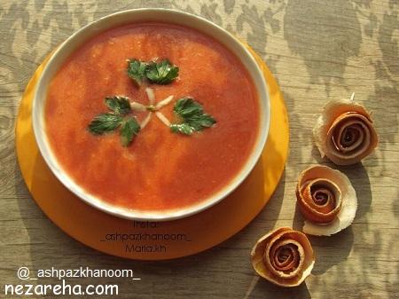 سوپ کدو حلوایی ، طرز تهیه سوپ کدو حلوایی , آموزش پخت سوپ کدو تنبل