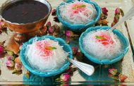 مواد لازم و طرز تهیه فالوده شیرازی اصل و خانگی به همراه شربت
